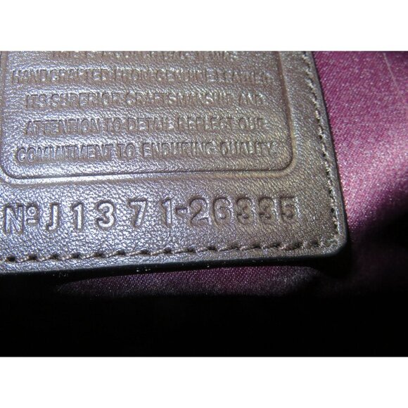 Coach Madison Croc Embossed Sadie Flap Satchel Crossbody 2013 F26335 - Picture 7 of 13